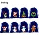 thumbnail image 2 of StoBag-bolsas de terciopelo de Feliz Navidad para niños, 50 piezas, embalaje de regalo de dulces, bolsillo de almacenamiento con cordón pequeño, favores de fiesta, venta al por mayor, 2 of 4