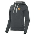 thumbnail image 2 of Women's Antigua Charcoal Boston Bruins Victory Full-Zip Hoodie, 2 of 3