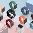 thumbnail image 3 of Comvin Silicone Compatible With Apple Watch Bands 38mm 40mm 41mm 42mm 44mm 45mm 49mm for Women Men, Sport Wristbands Fits For iWatch Ultra Series 11 10 9 8 7 6 5 4 3 SE, 15 Pack, 3 of 8