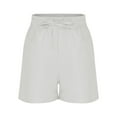 thumbnail image 4 of LWNYDPLSD Workout Shorts with Liner 7/8 Girls Clothes 8 Year Old Girl Clothes Kids Jeans Girls Pull on Petite Jeans Sport Shorts Kids Butterfly Shorts, White 9-10 Years, 4 of 7