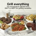 thumbnail image 5 of Hamilton Beach Electric Indoor Searing Grill, Removable Easy to Clean Nonstick Ceramic Cooking Plate, 6-Serving, Extra-Large Drip Tray, Stainless Steel, 25363, 5 of 8