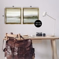 thumbnail image 4 of Stupell Industries Abstract Lakeside Landscape Landscape & Nature Painting Gold Floater Framed Canvas Art Print Wall Art, 18 x 18, Set of 2, 4 of 10
