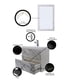 thumbnail image 4 of Gabinete Para Baño Con Lavamanos Y Espejo Decorativo SION, 4 of 6