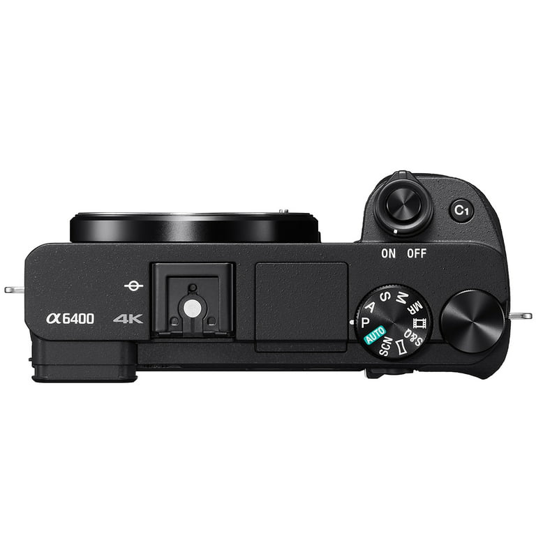 Sony a6400 4K Mirrorless Camera ILCE-6400/B (Black) Body Only with