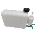 thumbnail image 3 of Tanque de almacenamiento de agua con grifo, multiusos, gran capacidad, resistente, 9 l, para camiones, vehículos al libre, conducción, viajes, 1 pieza, 3 of 8