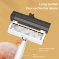 thumbnail image 2 of Rodillo Pelusa Piel Cepillo Portátil para Quitar El Pelo Limpieza Del () Naranja, 2 of 3