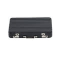 thumbnail image 3 of Aluminum Alloy Business Card Holder Sleek Suitcase Style Name Card Case, Portable Card Bag Organizer for Professional Use, 3 of 4