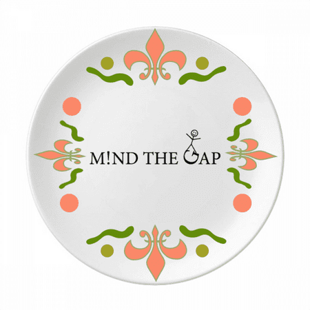 

Leap Across Pay Attention Flower Ceramics Plate Tableware Dinner Dish