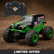 Monster Jam, Official Remote Control Monster Truck 1:24 Scale 2.4 GHz For Ages 4 & Up Styles May Vary