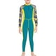 thumbnail image 1 of Traje de buceo en trajes de buceo Decoración rápida Niños con mangas largas y pantalones Jumpsuit de carrocería de cuerpo completo para snorkeling Blue M kenally OD003661-02, 1 of 7