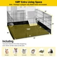 thumbnail image 5 of Aivituvin Pet Playpen, Small Animal Playpen for Rabbits Hamsters Guinea Pigs Cage Exercise Pen and Enclosure Waterproof, 5 of 6