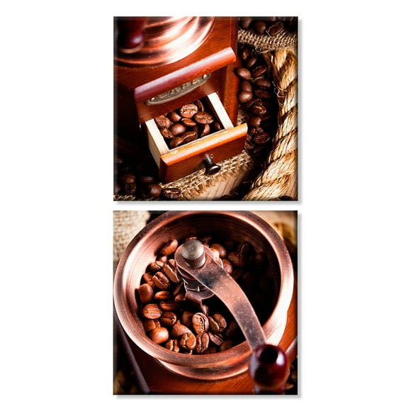 Cuadros DECORATIVOS Joss Design Aroma a Café SET 2 piezas 40X60cm
