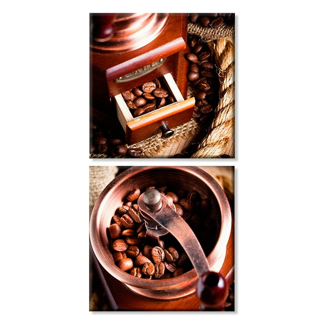Cuadros DECORATIVOS Joss Design Aroma a Café SET 2 piezas 40X60cm