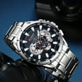thumbnail image 2 of CURREN 8363 Reloj para hombre Hombre Reloj de pulsera de cuarzo para hombre Relojes con co Abanopi Reloj de los hombres, 2 of 5