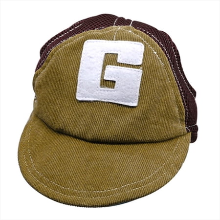 Outdoor Hiking Sports Breathable Mesh Pet Accessories Sun Hat Dog Baseball Cap Summer Hat BROWN M