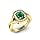thumbnail image 4 of 11.25 Ratti 10.94 Carat Natural Emerald Ring (Natural Panna/Panna Stone Gold Ring) Original Aaa Quality Gemstone Adjustable Ring Astrological Purpose For Men Women By Lab Certified-B0DRD1, 4 of 8