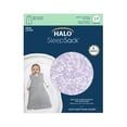 thumbnail image 4 of HALO SleepSack Wearable Blanket, 100% Cotton, Aster Flowers-Purple, Toddler Girls, Large, 12-18 Months, 4 of 4