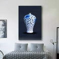 thumbnail image 3 of Wall26-Canvas Wall Art-Blue and White Porcelain China Vase-Giclee Painting Wall Bedroom Living House Decoration Home Art - 12x18 inches, 3 of 4