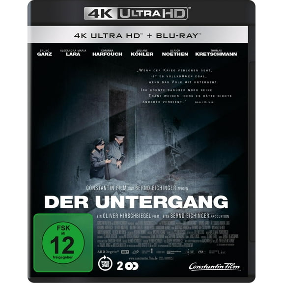 Der Untergang (4K Ultra HD) (  Blu-ray) (4K Ultra HD) Alexandra Maria Lara Bruno Ganz