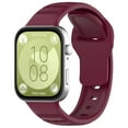 thumbnail image 1 of Pulsera de silicona deportiva de color sólido a prueba de sudor con ajuste cómodo y amplia compatibilidad compatible con Smartwatch, 1 of 5