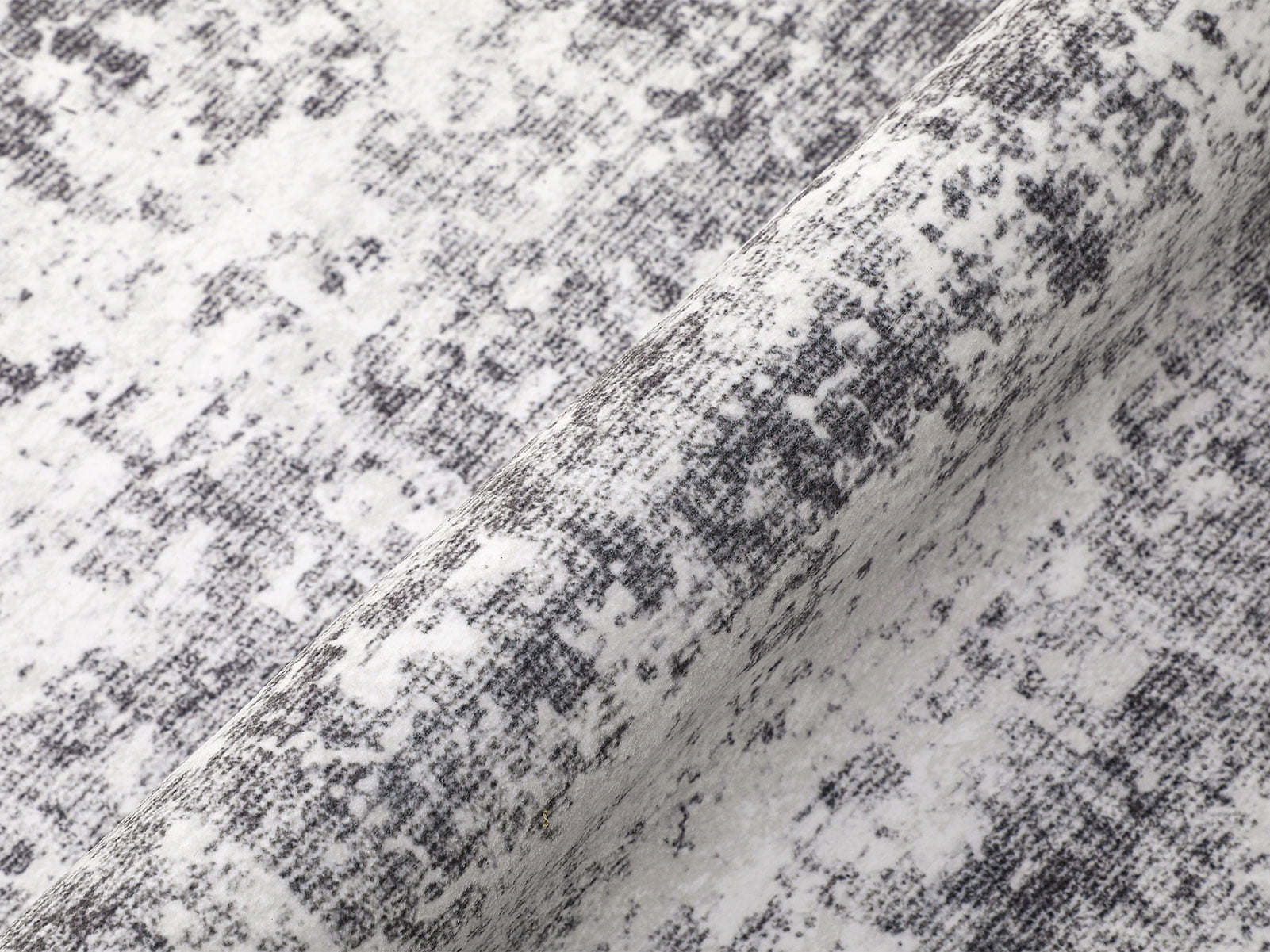 BERTHMEER 5' x 7' Modern Area Rugs indoor Neutral Gray Abstract Rugs for Living Room Bedroom Dining Room Office Farmhouse Distressed Machine Washable Non-slip