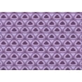 thumbnail image 1 of Ahgly Company Indoor Rectangle Patterned Orchid Purple Area Rugs, 7' x 10', 1 of 6