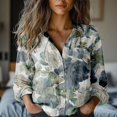 thumbnail image 5 of Chuancc Long Sleeve Tops For Women Long Sleeve Dressy Tops For Women Womens Long Sleeve Work Tops Collared Shirts For Women Fall Shirt Fall Outfits Tops For Women Trendy Hot Pink M, 5 of 7