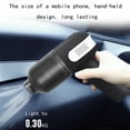 thumbnail image 2 of Uiz Merueh Portable Car Vacuum Handheld Car Vacuum Portable Cordless Powerful Suction Hand Vac Hand Vacuum Cordless, Hand Vacuums for Car/Home/Pet, 2 of 9