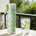 thumbnail image 5 of Ice Cube Tray with Handle, 6-Cube Press Ice Maker, One-Hand Pop-Out Release, Compact Freezer Tray for Drinks, Detachable for Easy Cleaning, BPA-Free Plastic, 5 of 5