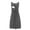Dark Gray, variant on Fengqque Nursing Maternity Maternity Postpartum Comfort Dress Pajamas Solid Breast-Feeding Pregnant Patchwork Nursing Dress Sleeveless Round-Neck