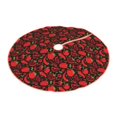 thumbnail image 2 of Bingfone Christmas Tree Skirt Mat Christmas Decoration Interior 30" -Tomatoes And Chili, 2 of 6
