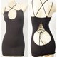 thumbnail image 1 of Pijama sexy, ropa interior de alta elasticidad, falda corta de talla grande, sexy, a rayas, para discoteca, camisón de secretaria de culo puro, traje sin espalda, 1 of 4