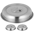 thumbnail image 1 of 3pcs Alimentaire Couvre Steak en Acier Inoxydable Couvre les Couvertures de Service de Steak Alimentaire Résistant à l'Huile, 1 of 8
