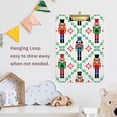 thumbnail image 5 of FMSHPON Christmas Nutcrackers Green Pattern Clipboard Hardboard Wood Nursing Clip Board and Pull for Standard A4 Letter 13x9 inches, 5 of 5