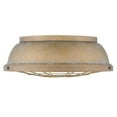 thumbnail image 1 of Golden Lighting 7312-FM16 CP Bartlett Flush Mount Ceiling Light, Copper Patina, 1 of 3