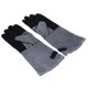 thumbnail image 2 of Guantes de cuero resistentes al calor, guantes para barbacoa, guantes para evitar quemaduras, guantes resistentes al calor para barbacoa, diseño de clase mundial, 2 of 8