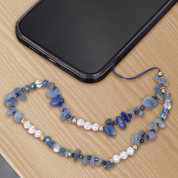 UPOUART 3 Pcs Beaded Phone Strap Mobile Phone Chain Accessories Artificial Pearls Everyday Use Women
