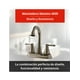 thumbnail image 2 of Llave Mezcladora Para Lavabo Color Satinado Gris Para Baño Con Grifo, 2 of 5