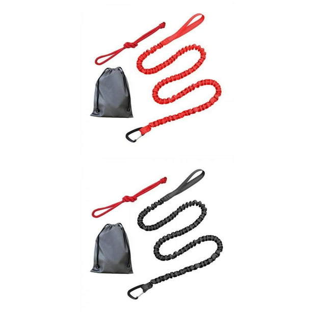 Cuerda de 2 paquetes con bucles cordón de Macarena Cuerda de remolque de bicicleta