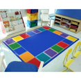 thumbnail image 2 of Joy Carpets Kid Essentials Color Tones 5'4" x 7'8" Area Rug in Color Multi, 2 of 3