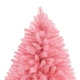 thumbnail image 6 of 7.5ft Pink Christmas Tree with Lights, Tree Prelit with 1412 Branch Tips, 600 Warm Lights and Metal Stand by Homestock, 6 of 9