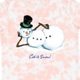 thumbnail image 4 of Inktastic Let It Snow Sassy Snowman in Top Hat Boys or Girls Toddler T-Shirt, 4 of 5
