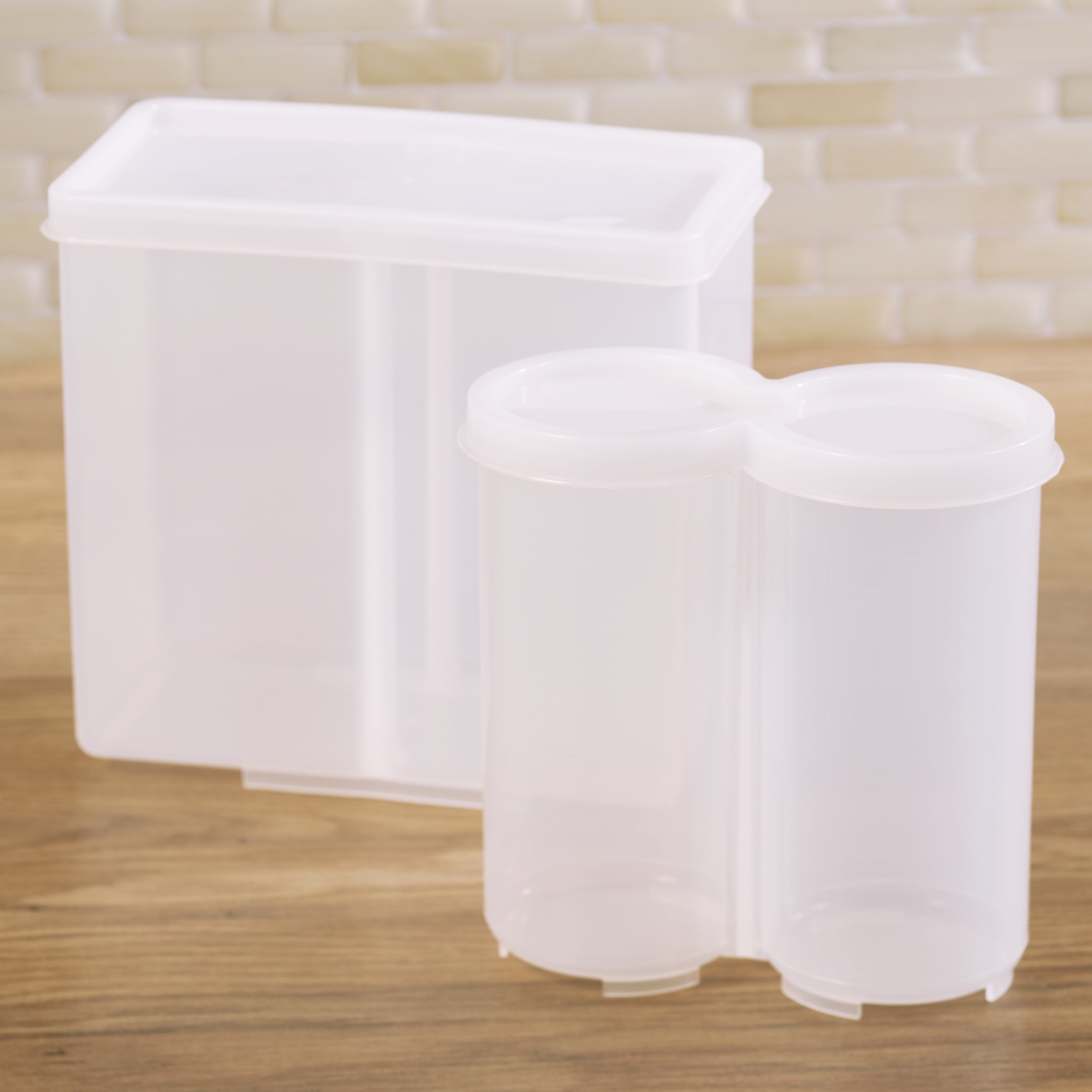 Airtight Cookie And Cracker Keepers Cabinet Snack Storage Set