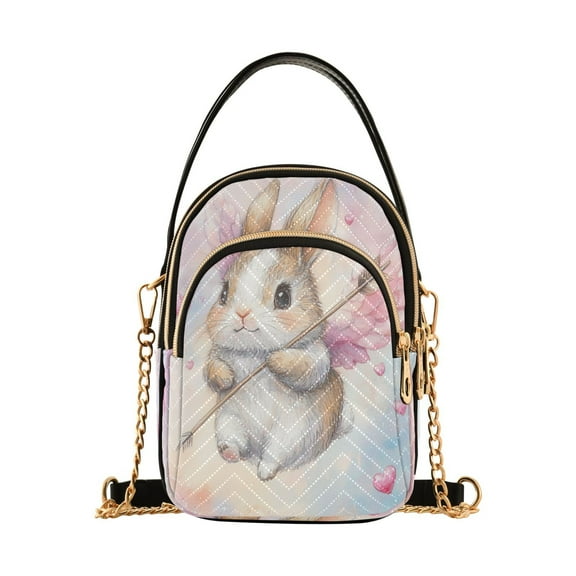 Cross Body Fashion Shoulder Waist Purse Bags Heartfelt Hops Pocket Handbags