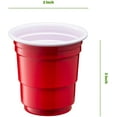 thumbnail image 2 of GUSTO [2 oz. - 100 Count] Mini Shot Glasses Disposable - Red Jello Shot Cups for Parties and Events - Formerly Comfy Package, 2 of 6