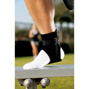 ACE Brand Ankle Support with Side Stabilizers, Adjustable, Black, 1 Brace