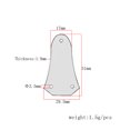 thumbnail image 4 of FESTFENDS 1Pcs Electric Guitar Rod Cover Coffee Bamboo for Professional Guitar Maintenance, 4 of 6