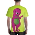 thumbnail image 2 of Barney And Friends Men's T Shirt Summer Casual Fashion Unisex Short Sleeve Graphic Crew Neck Tees Tops, 2 of 8