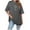Grey, variant on vigerkar Women Solid Oversized Graphic T-Shirt Casual Cotton Tees Printed Summer Tops (Grey, XL)