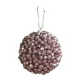 thumbnail image 2 of ToyKingdee Christmas Ball - Ivory Velvet Ornaments- Christmas Tree Decoration Christmas Ball Ornament Suitable for Xmas Ornament, Parties, 2 of 6